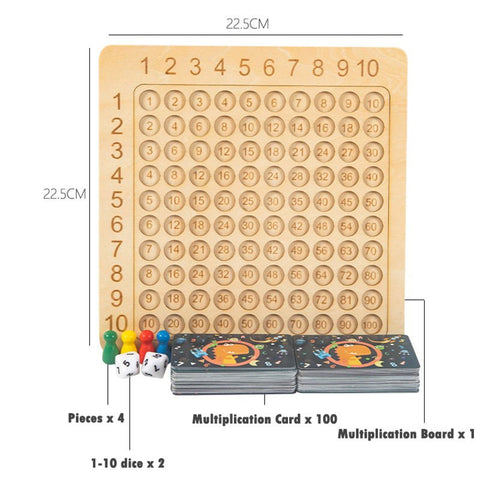 Holzspielzeug für Zahlenarithmetic - SAFE - space