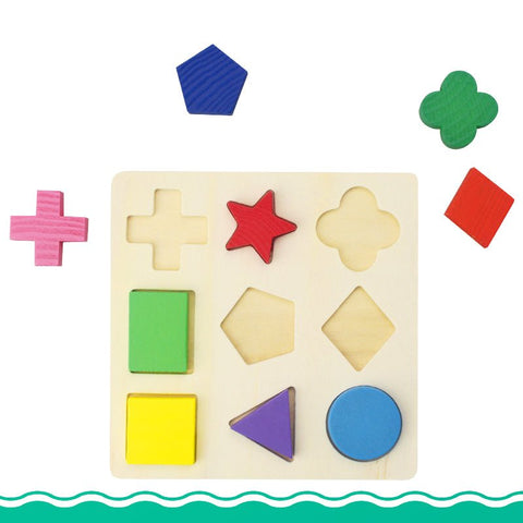 Montessori Kinderpuzzle - SAFE - space