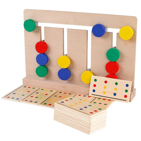 Montessori Vier - Farben - Spiel - SAFE - space